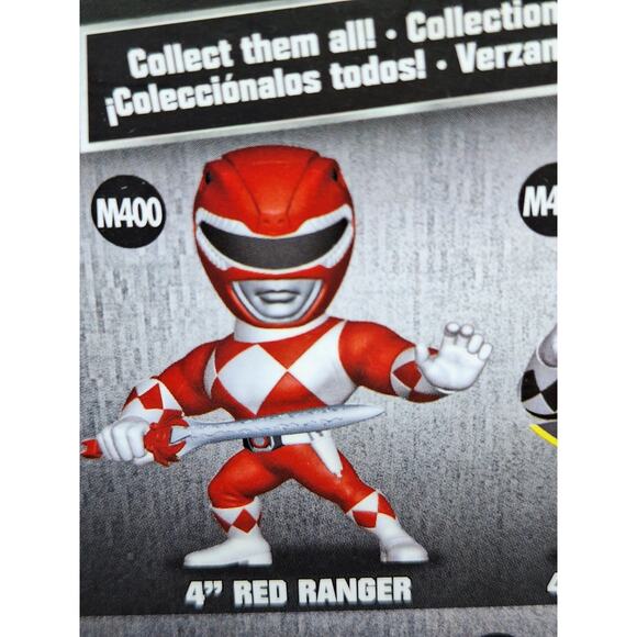 Mighty Morphin Power Rangers RED RANGER Action Figure Die Cast Metal Jada Toys. - Picture 7 of 9
